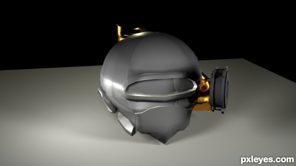 Creation of GEAR UP-Helmet: Step 9