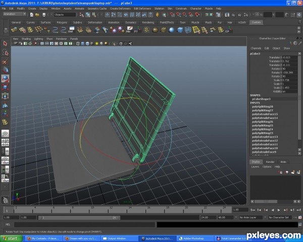 Creation of gram-top: Step 3