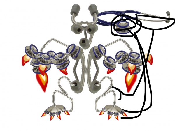 Creation of Space monkeys: Step 6