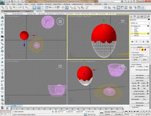 Creation of cracked: Step 2