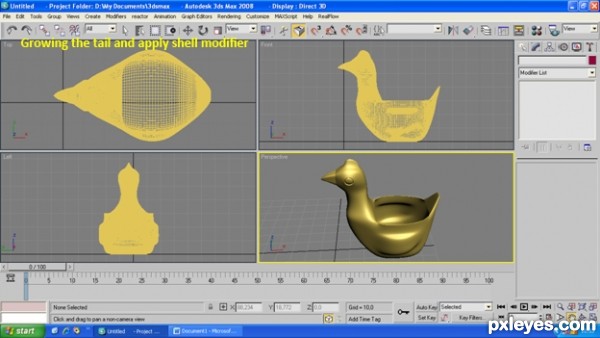 Creation of Chicken Glass and Eggs: Step 7