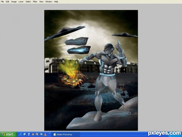 Creation of UFO Attack...!!!: Step 62