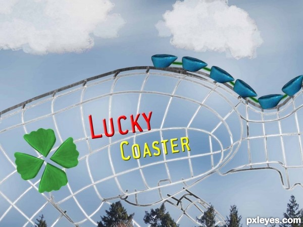 Creation of Lucky Coaster: Step 18