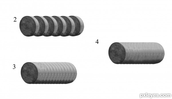 Creation of FlintStone Wheels: Step 9