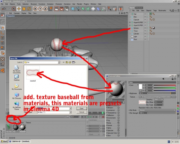 Creation of stones 3d: Step 7