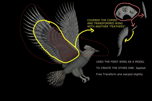 Creation of Alighting: Step 8