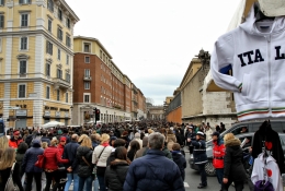 First Angelus Pope Francesco