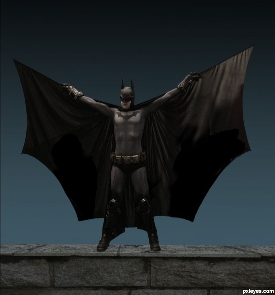 Creation of Guardian of Gotham: Step 3