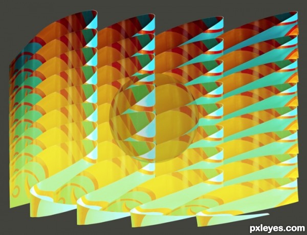 Creation of Psychedelic flag: Step 4