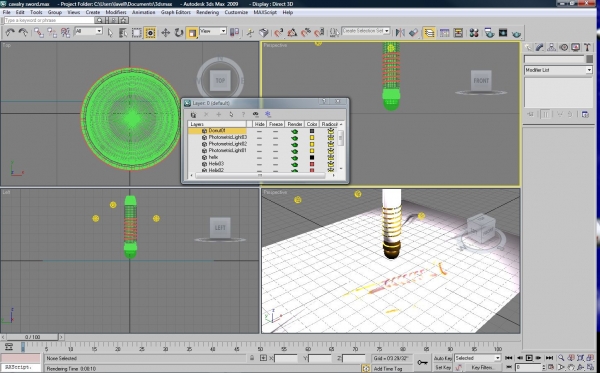 Creation of 1860 Light Cavalry Sabre: Step 2