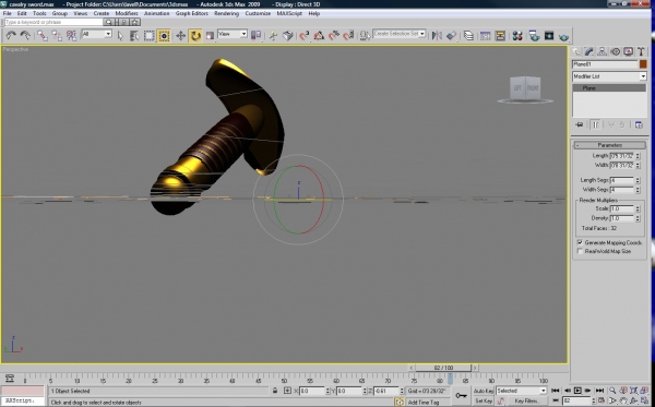 Creation of 1860 Light Cavalry Sabre: Step 4