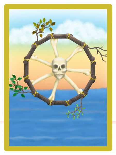 Creation of Bone Tarot: Step 5