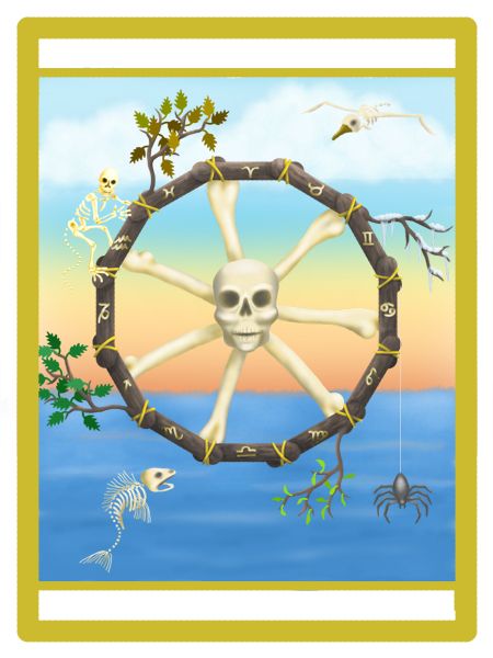 Creation of Bone Tarot: Step 6