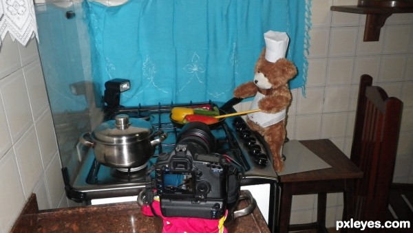 Creation of Chef Bear: Step 5