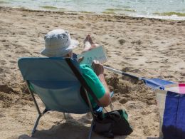 Beach artist