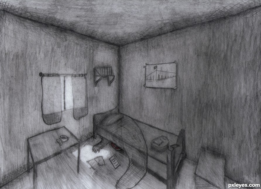 Dark Hallway Drawing Dark Souls Hallway Drawing By Kdale93 On
