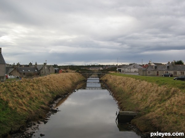 Creation of Spynie Canal: Step 1