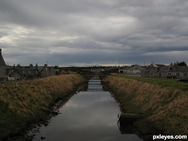 Creation of Spynie Canal: Step 2