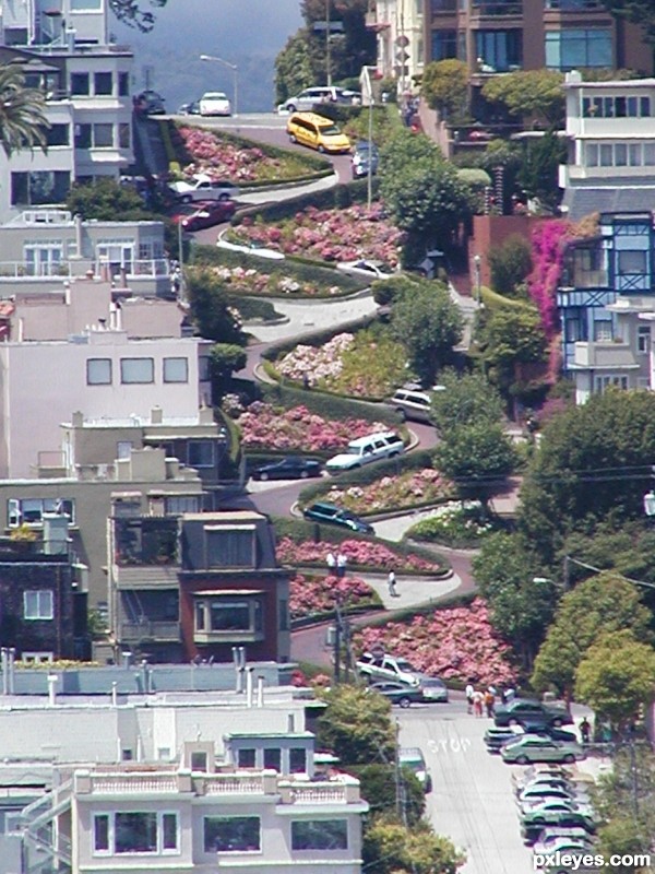 Creation of Lombard Street: Step 1