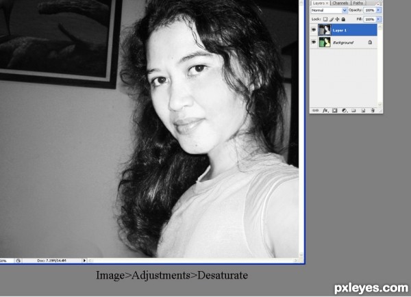 Creation of colorize of sketch: Step 3