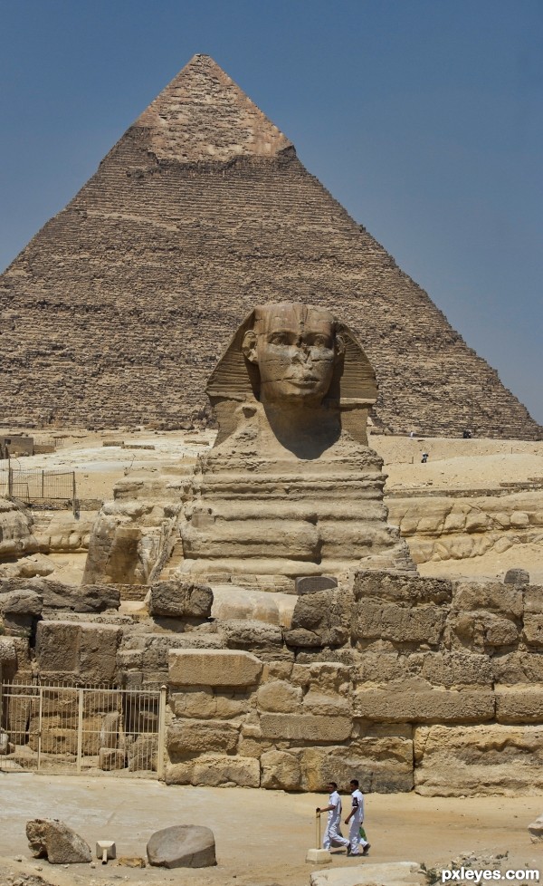 The Sphinx and the Pyramids