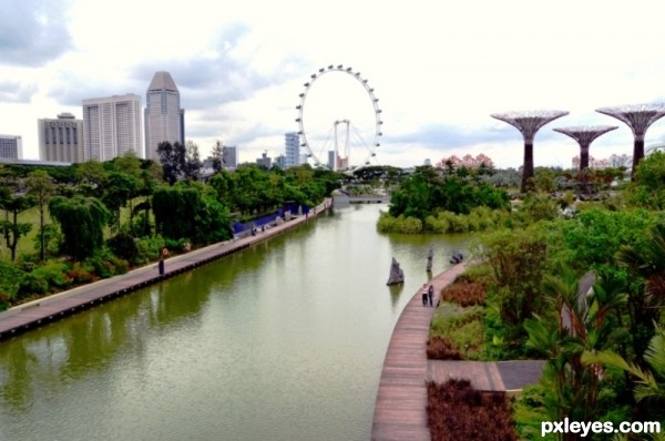 Creation of Gardens by the Bay: Step 1