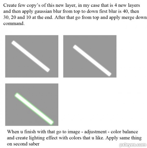 Creation of Return Of The Jedi: Step 4