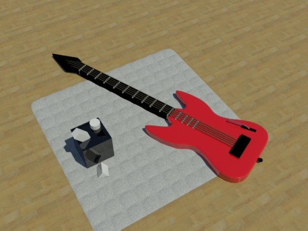 Creation of Guitar Toy: Step 4