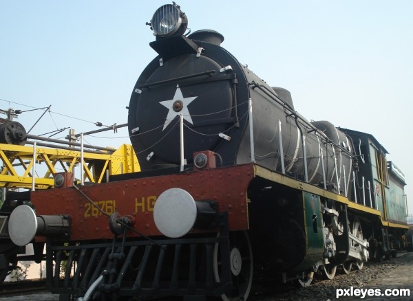 East India Railway steam engine