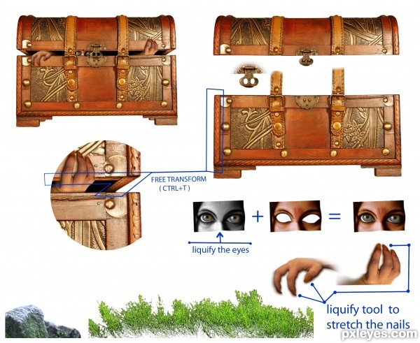 Creation of Precious chest: Step 2