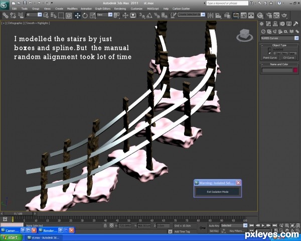 Creation of Above The Lake, Above The Tree: Step 5