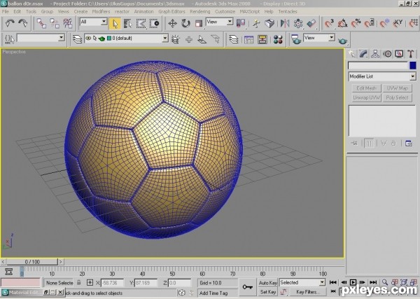 Creation of Le Ballon d'Or: Step 4