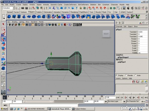 Creation of Binocular: Step 2