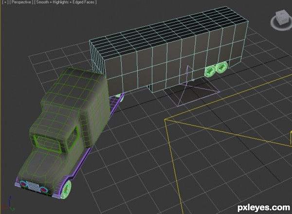 Creation of Wooden toy lorry: Step 1