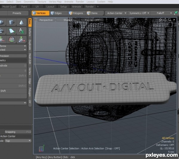 Creation of Digital 430: Step 10