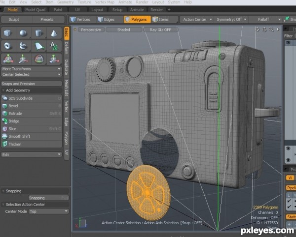 Creation of Digital 430: Step 11