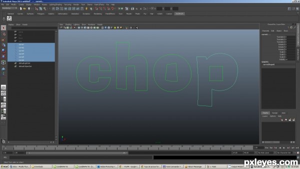 Creation of Chop: Step 2