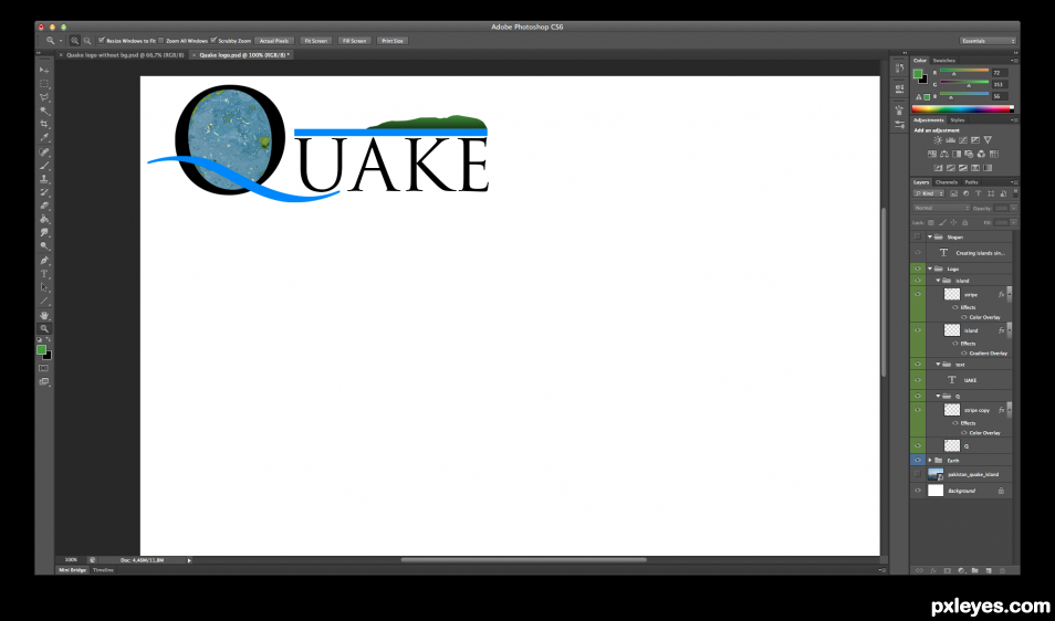 Creation of Quake | Creating Islands since 2.000.000 BC: Step 3