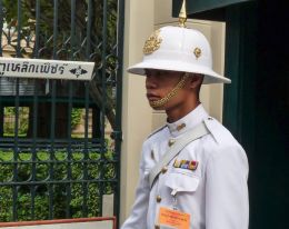 Grand Palace guard, Bangkok