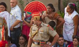 Wagah border ceremony