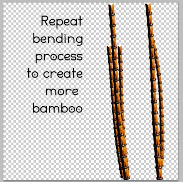 Creation of Bamboo Progression: Step 9