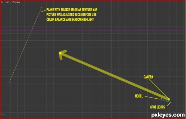 Creation of Big City Lights: Step 1