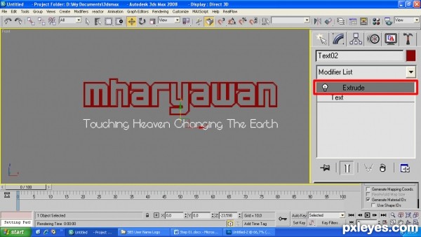 Creation of mharyawan: Step 2