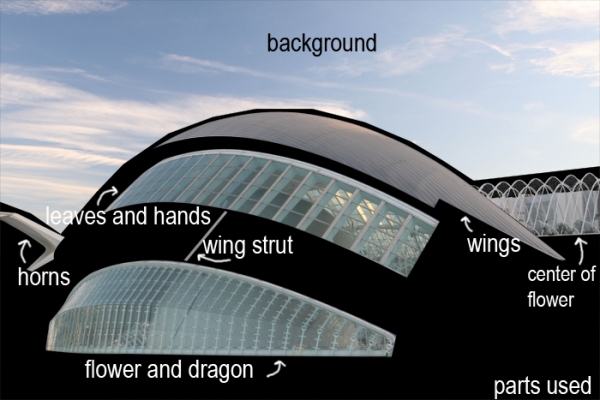 Creation of Nectar Dragon: Step 1