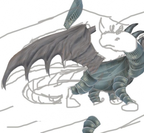 Creation of RhinoDragon: Step 11