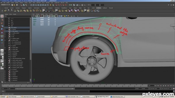 Creation of Dacia Duster: Step 5