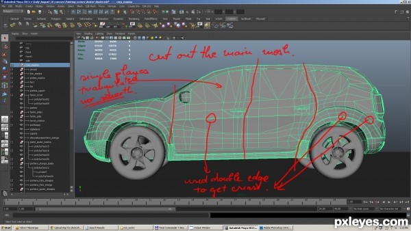 Creation of Dacia Duster: Step 6