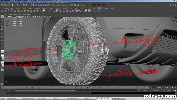 Creation of Dacia Duster: Step 8