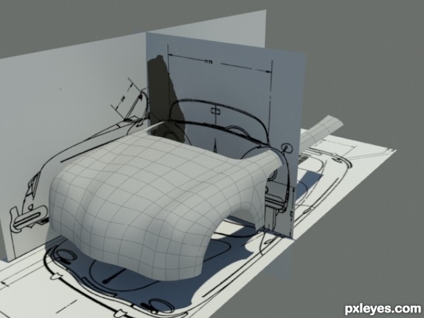 Creation of Porsche 356: Step 5