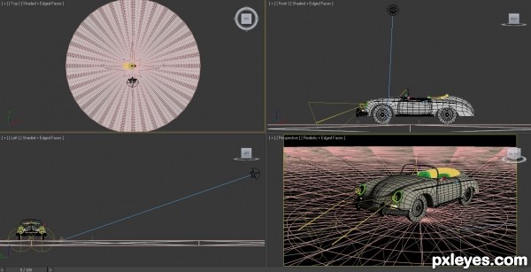 Creation of Porsche 356: Step 17